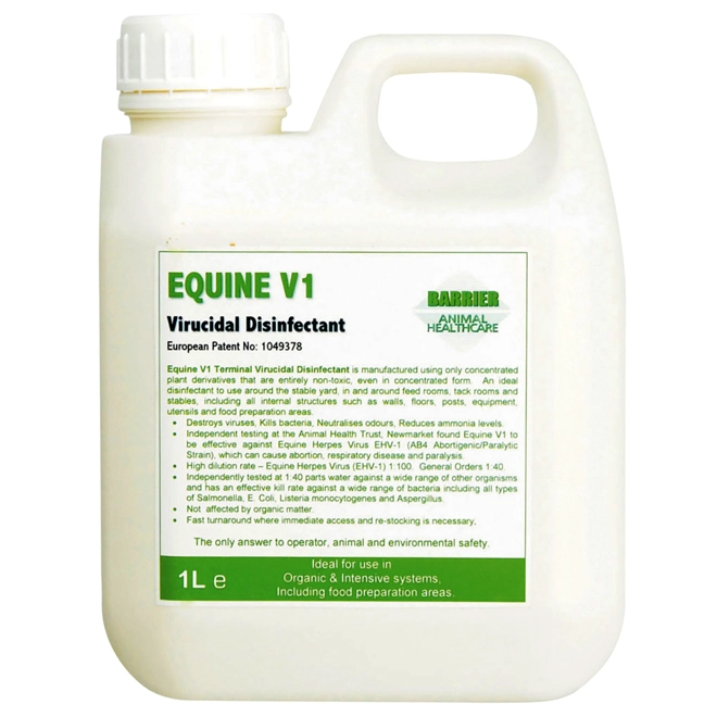 product Image for Barrier Equine V1 Virucidal Disinfectant