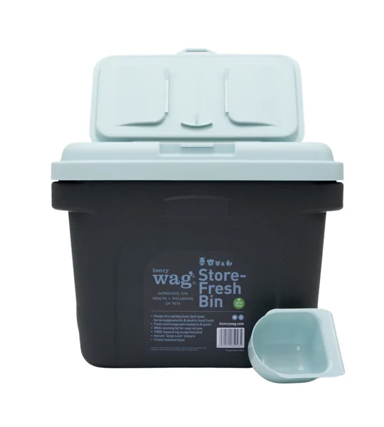 Henry Wag Store Fresh Feed Bin 7.5 KG