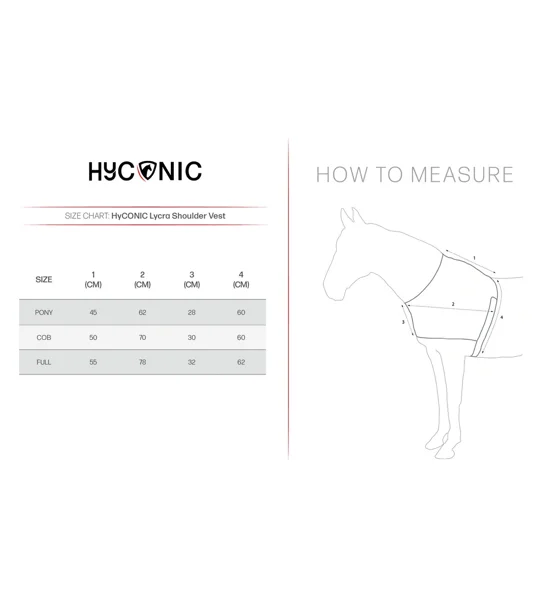 HyCONIC Lycra Shoulder Vest