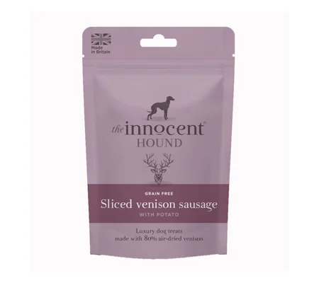 The Innocent Hound Sliced Venison Sausage Treats