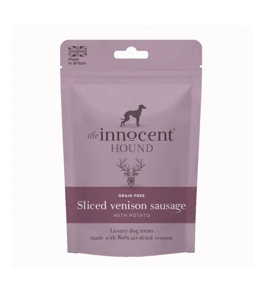 The Innocent Hound Sliced Venison Sausage Treats