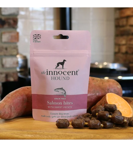The Innocent Hound Salmon Bites With Sweet Potato Treats