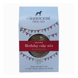 The Innocent Hound Birthday Cake Mix With British Duck