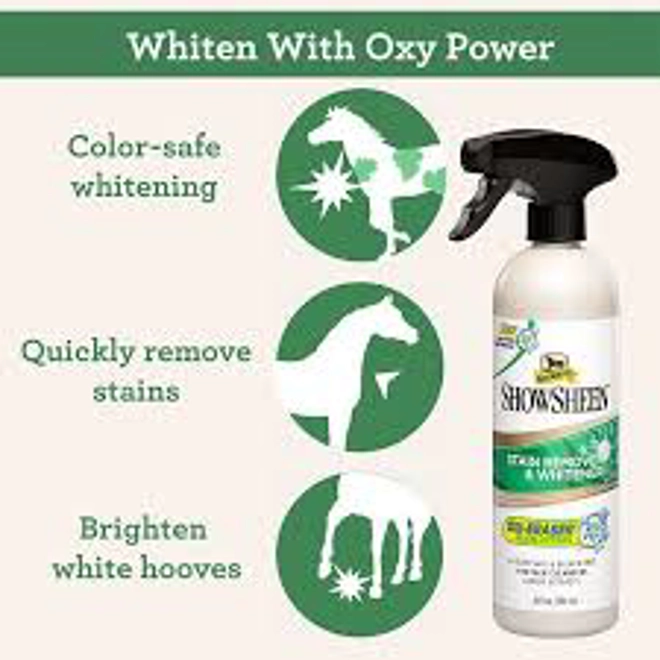 Additional Image for ShowSheen Stain Remover & Whitener Spray - 591 Ml