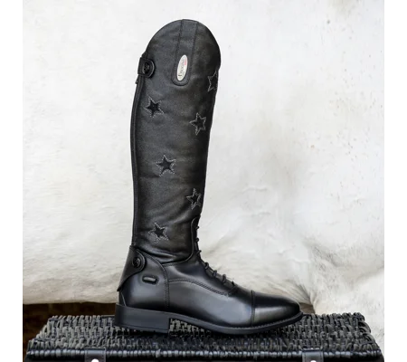 Brogini KB13 Carina Piccino Long Riding Boots Black