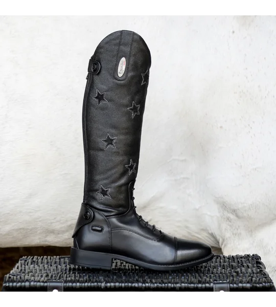 Brogini KB13 Carina Piccino Long Riding Boots Black