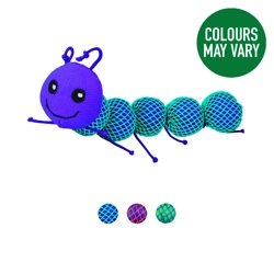 KONG Cat Nibble Critter Catnipillar Assorted Colours