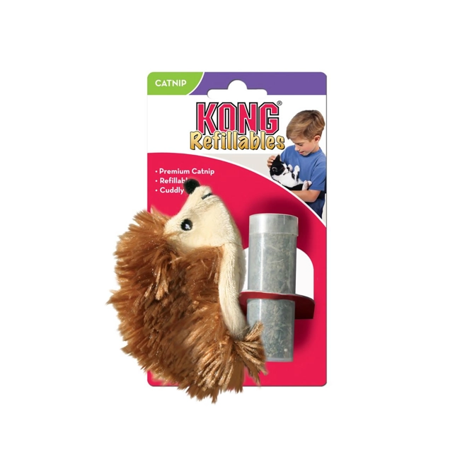 product Image for KONG Cat Refillables Hedgehog