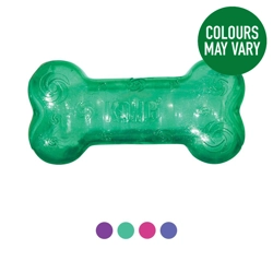 KONG Squeezz Crackle Bone Assorted Colours - Medium
