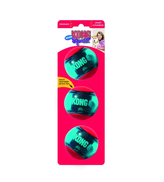 KONG Squeezz Action Ball