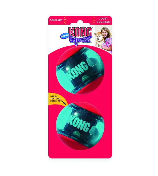 KONG Squeezz Action Ball