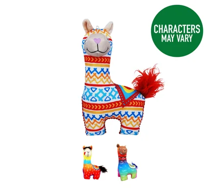 KONG Ballistic Vibez Llamas Assorted Characters - Small/Medium