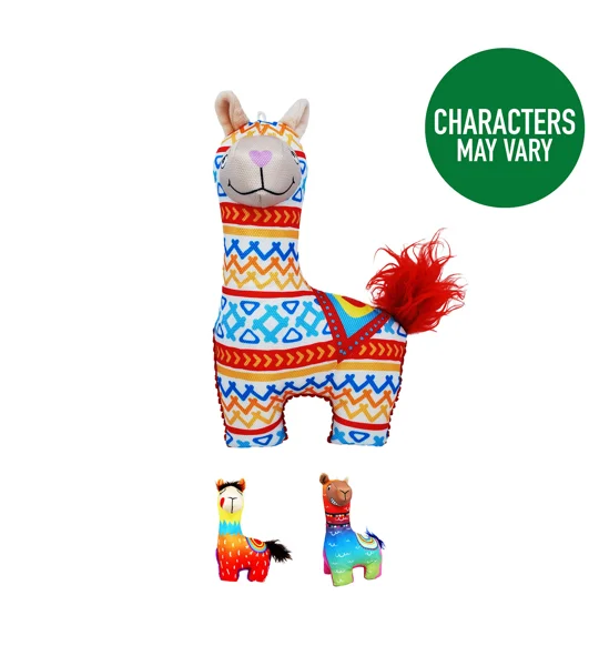 KONG Ballistic Vibez Llamas Assorted Characters - Small/Medium