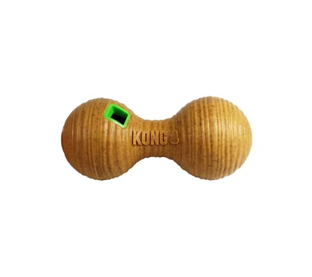 KONG Bamboo Feeder Dumbbell - Medium