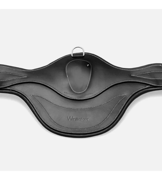 Whitaker LW020 Classic Leather Stud Guard Black