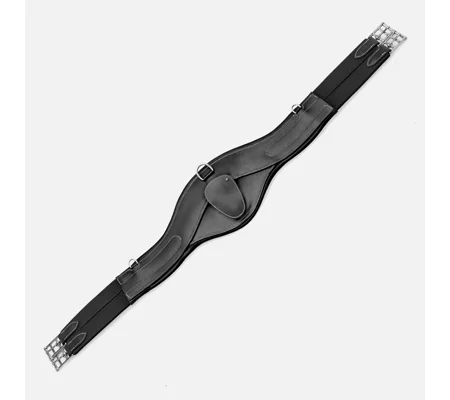 Whitaker LW021 Classic Leather Pressure Girth Black