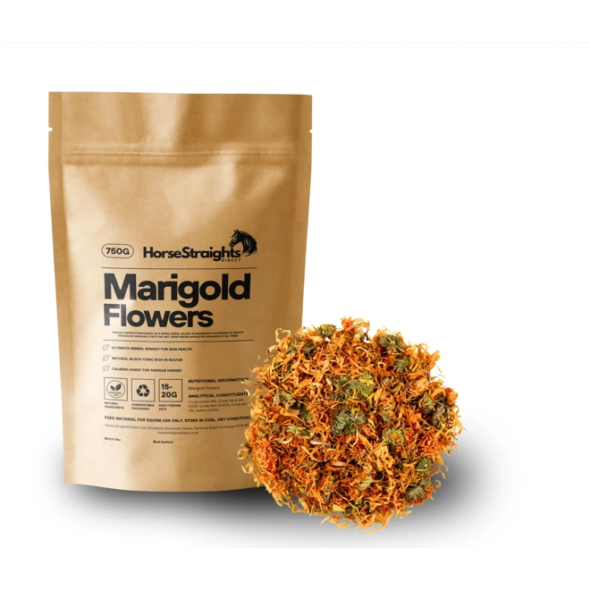 Additional Image for Horse Straights Direct Marigold Flowers - 750 Gm