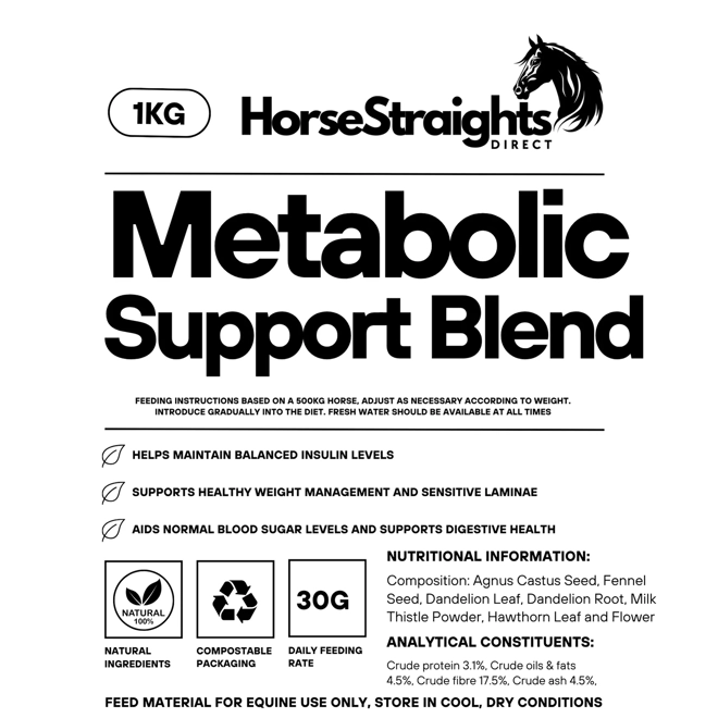 Additional Image for Horse Straights Direct Metabolic Support Blend - 1 Kg