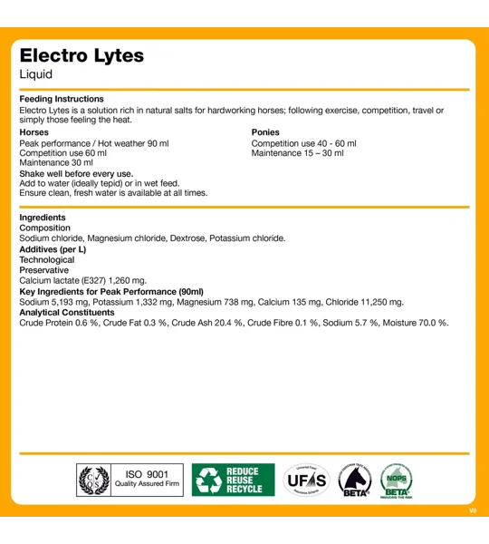 NAF Liquid Electro Lytes - 1 Lt