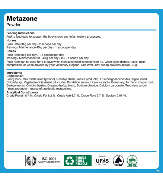NAF Five Star Metazone Powder - 1.2 Kg