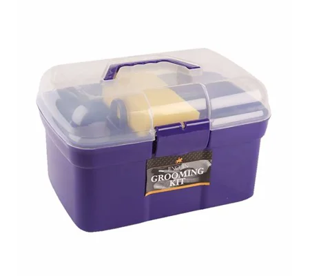 Lincoln Grooming Kit - Purple