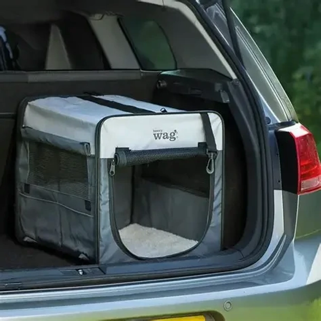 Additional Image for Henry Wag Folding Fabric Travel Pet Crate