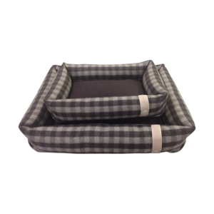 Companion Country Snuggle Dog Bed - Small - Chocolate Check