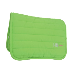 Hy Equestrian Neon Reversible Comfort Pad - Bright Green - One Size