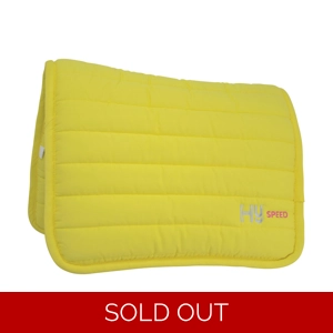 Hy Equestrian Neon Reversible Comfort Pad - Bright Yellow - One Size