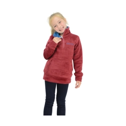 Nina Soft Fleece by Little Rider - Deep Red/Soft Teal