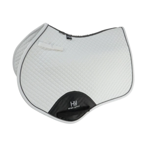 Hy Sport Active Close Contact Saddle Pad - White