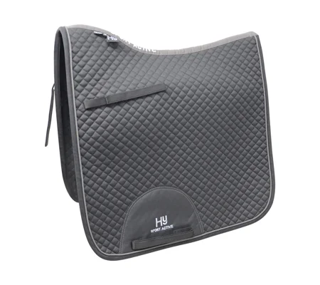 Hy Sport Active Dressage Saddle Pad - Black