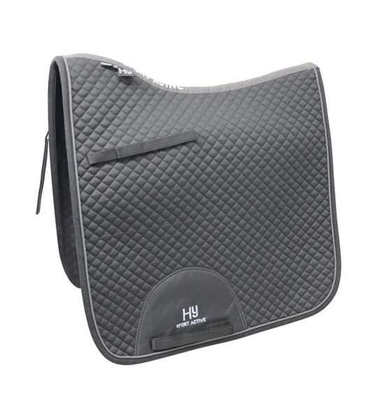 Hy Sport Active Dressage Saddle Pad - Black