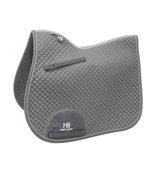 Hy Sport Active GP Saddle Pad - Pencil Point Grey - Cob/Full