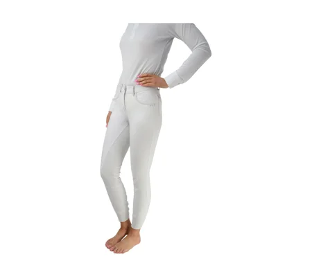 Hy Equestrian Highgrove Ladies Breeches - White