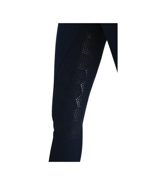 Hy Equestrian Highgrove Ladies Breeches - Navy/Silver