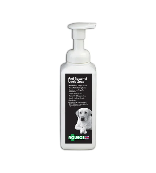 Aqueos Anti-Bacterial Canine Liquid Soap - 600ml