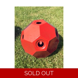 Parallax Small Holed Hay Play - Red - 43cm