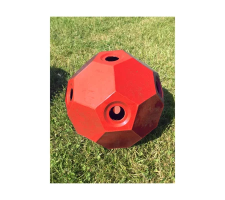 Parallax Small Holed Hay Play - Red - 43cm