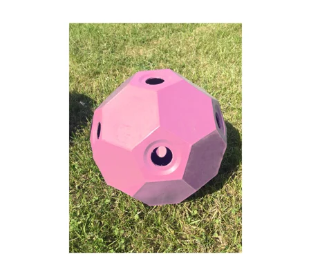 Parallax Small Holed Hay Play - Pink - 43cm
