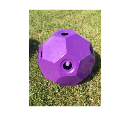 Parallax Small Holed Hay Play - Purple - 43cm