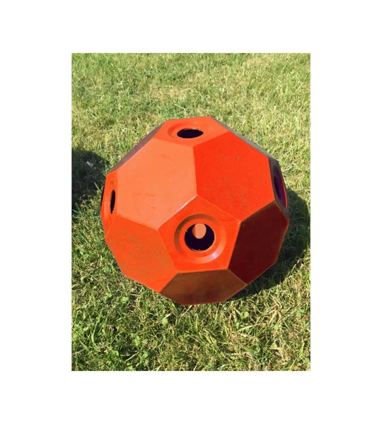 Parallax Small Holed Hay Play - Orange - 43cm