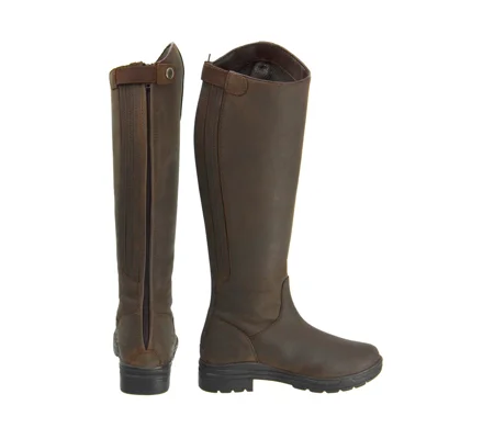 Hy Equestrian Waterford Country Riding Boots - Dark Brown