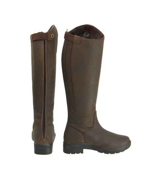 Hy Equestrian Waterford Country Riding Boots - Dark Brown