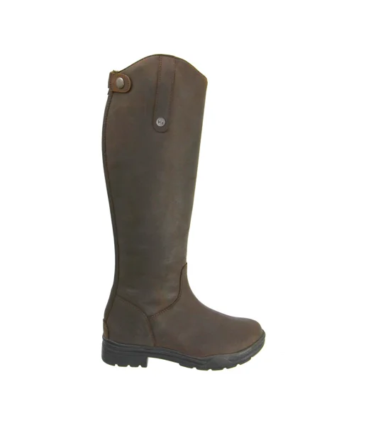 Hy Equestrian Waterford Country Riding Boots - Dark Brown
