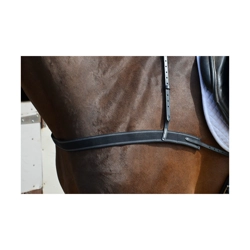 Hy Equestrian Elastic Breastgirth- Brown - One Size