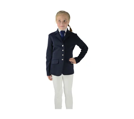 Hy Equestrian Children's Cotswold Competition Jacket - Navy