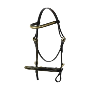 Hy Equestrian In-Hand Bridle - Brown