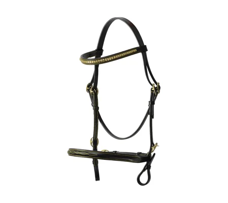 Hy Equestrian In-Hand Bridle - Brown