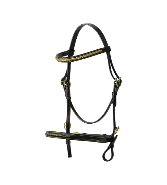 Hy Equestrian In-Hand Bridle - Brown